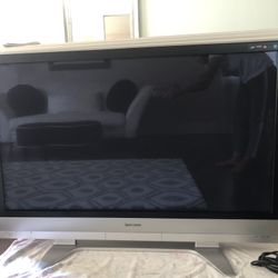 58” Panasonic Plasma TV with stand
