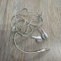 Apple Wired Earbuds Headphones to Audio Aux 3.5mm Stereo Jack Cable, White