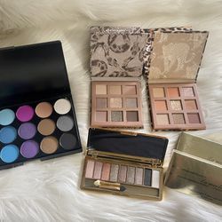 4 Brand New Makeup Eyeshadow Palettes 