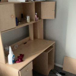 Desk And Dresser Set 