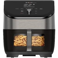 Instant Vortex Plus 6-Quart Air Fryer Oven, From the Makers of Instant Pot with Odor Erase Technology, ClearCook Cooking Window, App with over 100 Rec