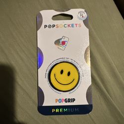 Smile, smiley face pop socket