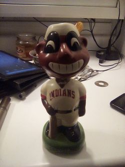 Cleveland Indians Vintage Bobblehead Figure
