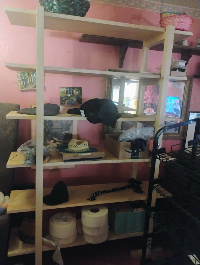 Crate And Barrel Large 6 Shelves Unit 