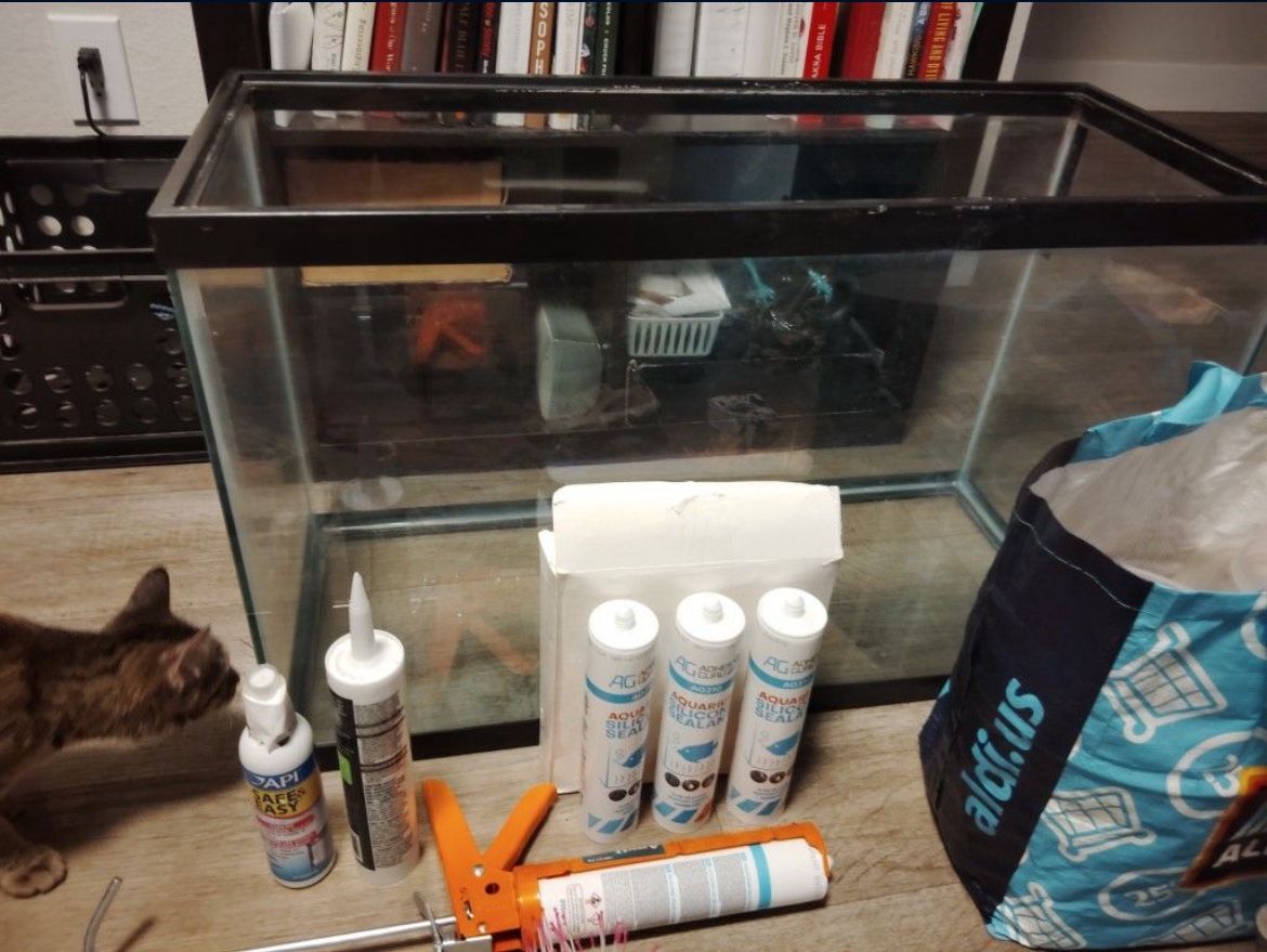 Fish Tank And Accessories
