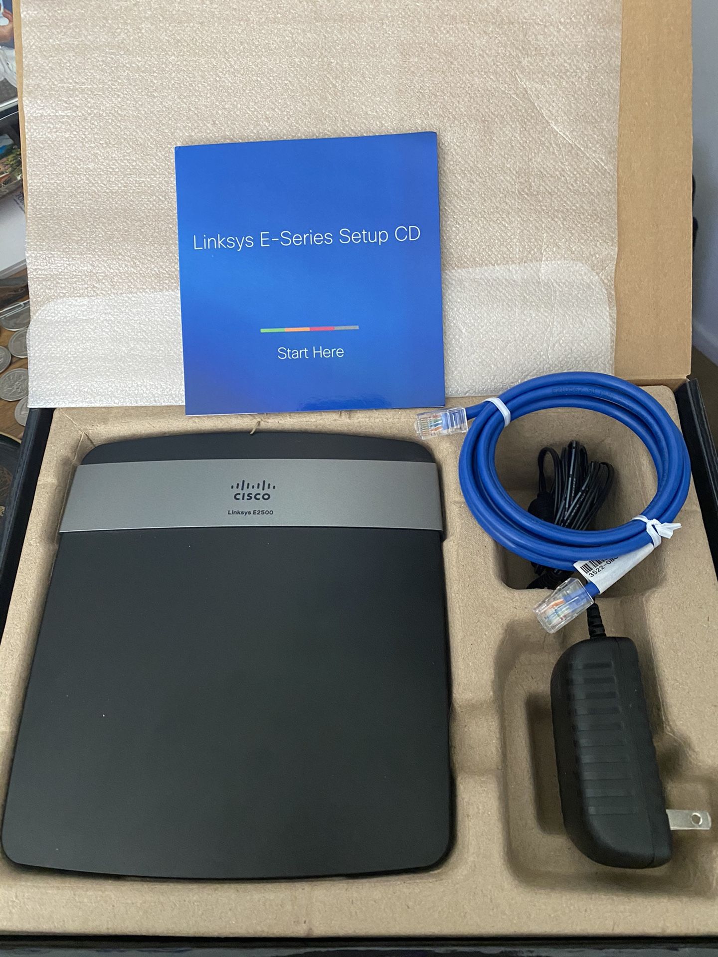 Linksys WiFi Router E2500 N600 Dual Band