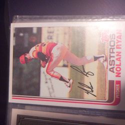 Signed Nolan Ryan And Shawn Kemp Cards And More
