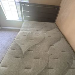 Bed Frame & Matress Queen Size