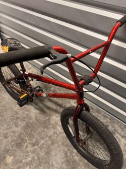 Mongoose BMX bike.