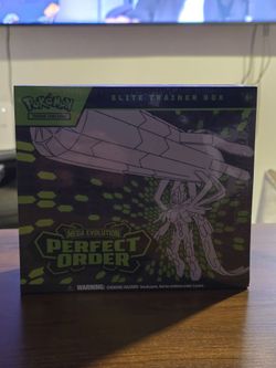 Pokémon Perfect Order Elite Trainer Box  Perfect Order