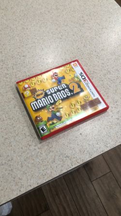 SUPER MARIO BROS. 2 ( FACTORY SEALED) BRAND NEW NINTENDO 3DS
