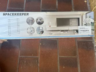 SPACEKEEPER 4-Tier Rolling Storage Cart (Brand New)