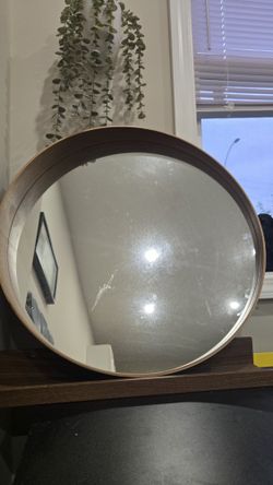 Mirror w/ small shelf