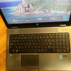 GAMING Hp ZBook 15 Corei7-4800MQ 2.7ghz 16gb Ram 256gb SSD Win 11pro NVidia K1100m