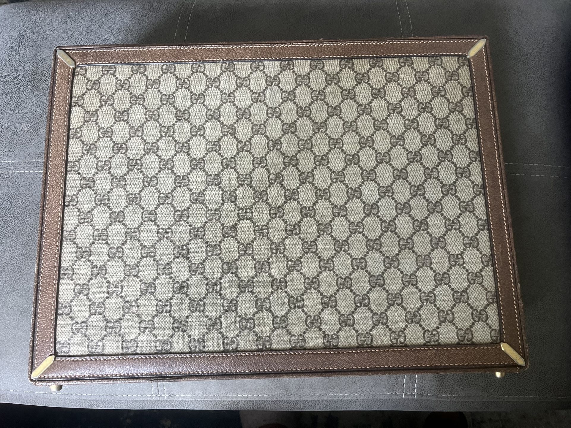 Authentic Beautiful Vintage Gucci Briefcase