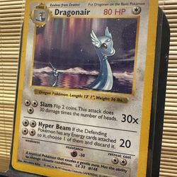 1999 Pokemon Dragonair - 1st Edition Shadowless RARE!!