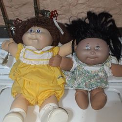 2 Cabbage Patch Dolls