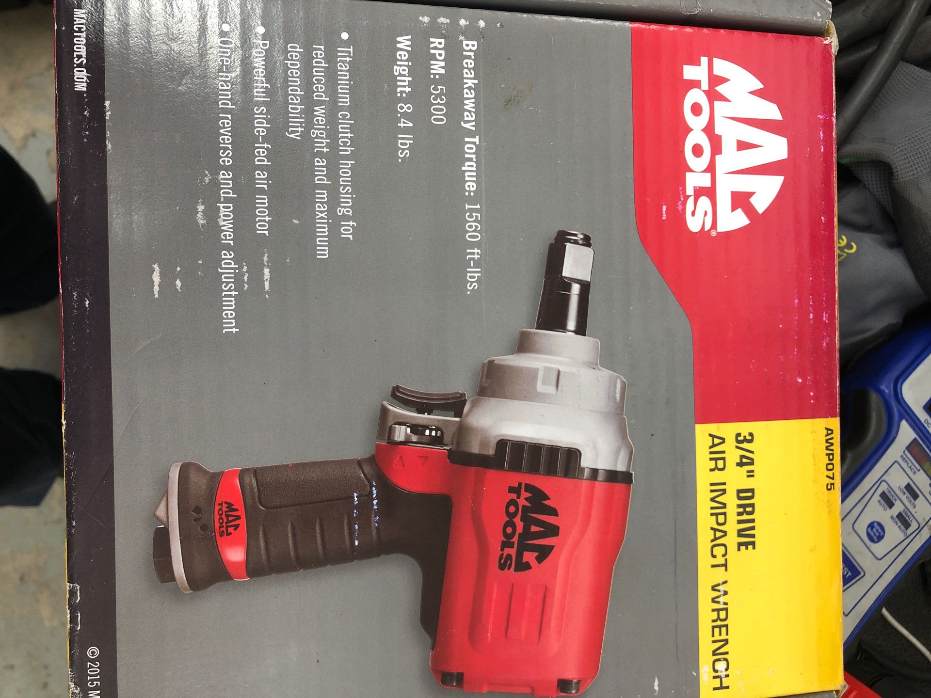 Brand new Mac tools 3/4” drive air impact gun for Sale in Boynton Beach