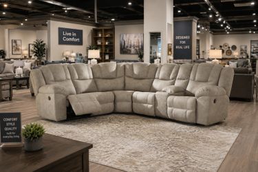 🔥 HIGH BACK RECLINING SECTIONAL — ONLY $1,599! 🔥