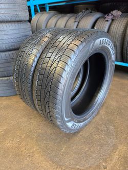 🔥 (2) 235 60 18 Goodyear WeatherReady All Season Tires