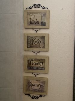 Wall Decor 25” X 7” Home Decor