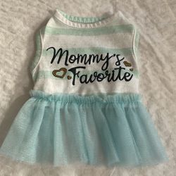 MOMMY'S FAVORITE Dress Puppy/Dog - XSMALL