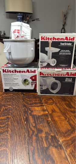 KitchenAid Stand Mixer Attachments – Original Boxes -- one price