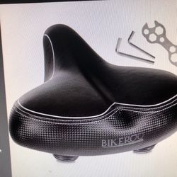 Oversized Bike Seat, New peloton. Springs,etc.