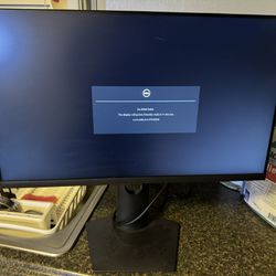 24in Dell Monitor With Stand 