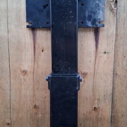 TV Swing Arm Double-11" - Without Latch Plunger - Fab & Black  