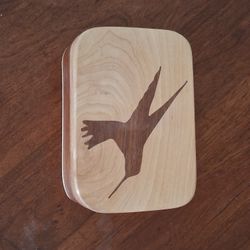 Title: $35 OBO - 1997 Signed G. Martinson Wood Inlay Hummingbird Bo