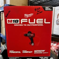 Milwaukee M18 Fuel 1/2” Hammer Drill/Driver Tool Only