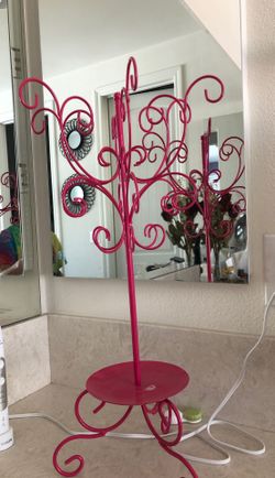 Costume/ fashion jewelry + jewelry stand