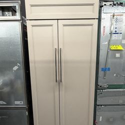 Sub Zero Panel Ready Side By Side Built In 36” Refrigerator 