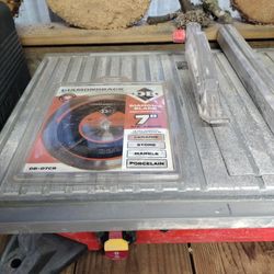 Wet Tile saw