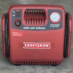 Craftsman 120-volt Inflator. 