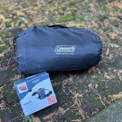 Coleman Queen Sized Air Mattress With Car Air Pump
