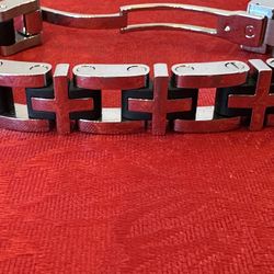 Heavy  Stainless Steel Bracelet $75