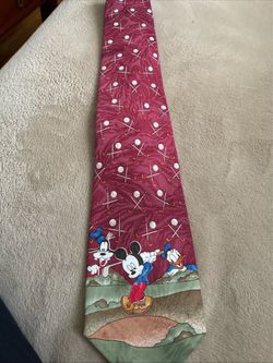 Mickey Mouse Golf Tie