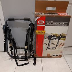 2 BICYCLE TRUNK CAR RACK CARRIER 