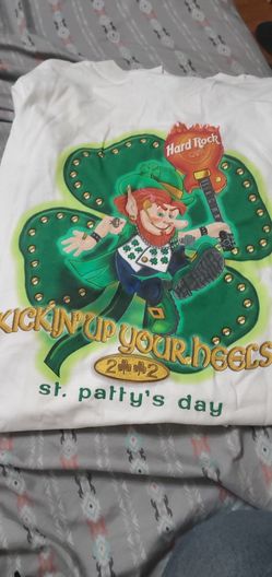 Hard Rock Cafe 2002 St. Paddy's Day T-shirt