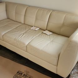 Ivory Long Couch 