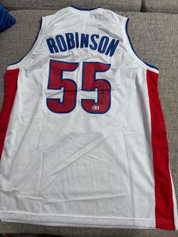 Duncan Robinson Signed Autograph Custom Jersey - Beckett Coa - Detroit Pistons