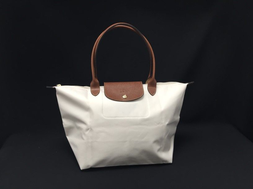 Longchamp Le Pliage Original Tote Bag size large White Paper