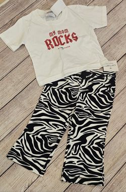 NWT Girls Shirt and Pants 12 Months