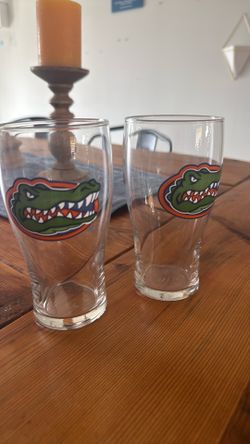 Gator beer glass