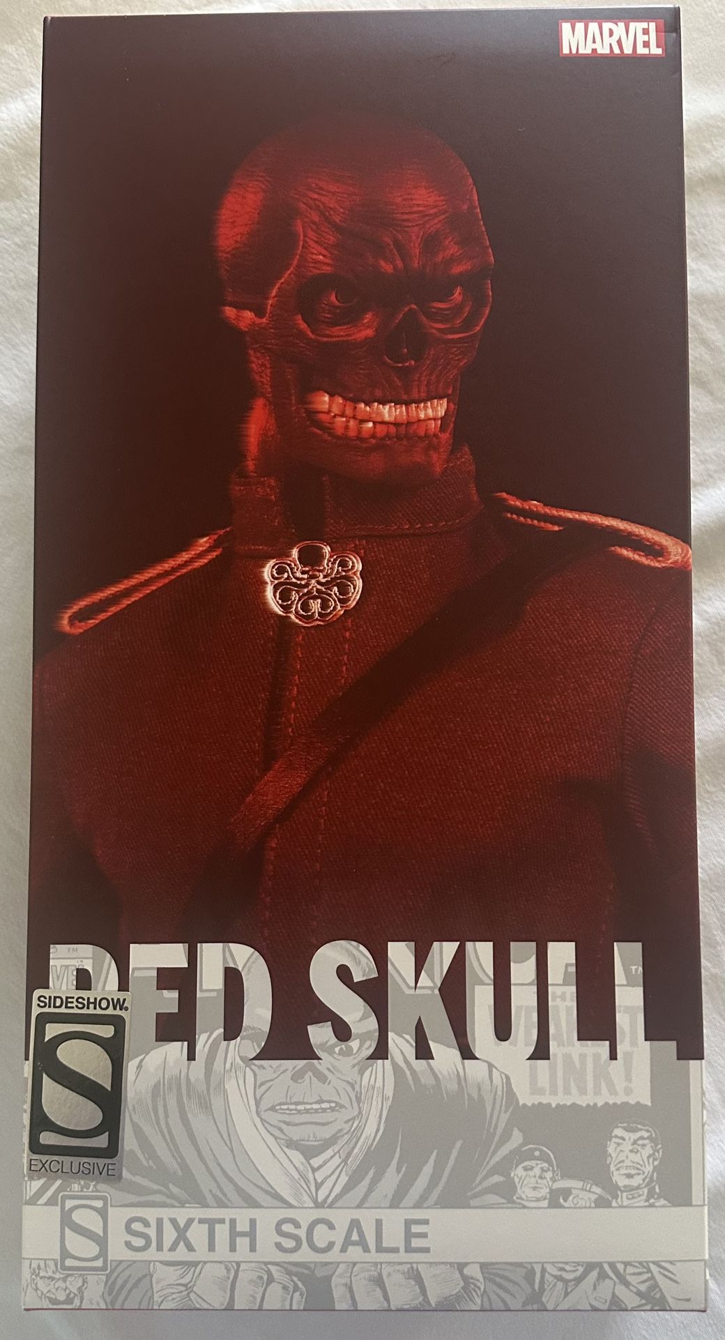 Sideshow Collectibles Red Skull 1/6 Action Figure Marvel Captain America