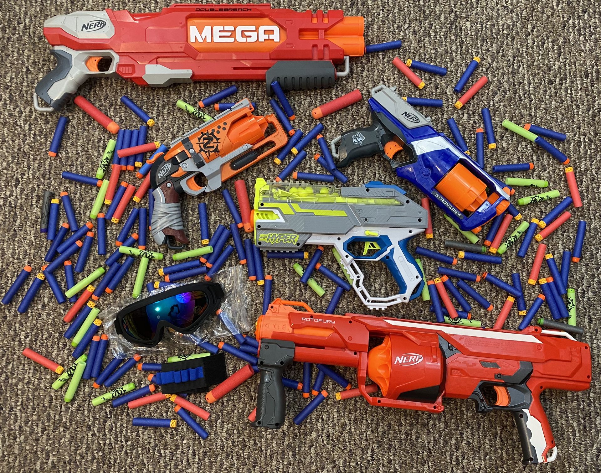 Nerf gun lot