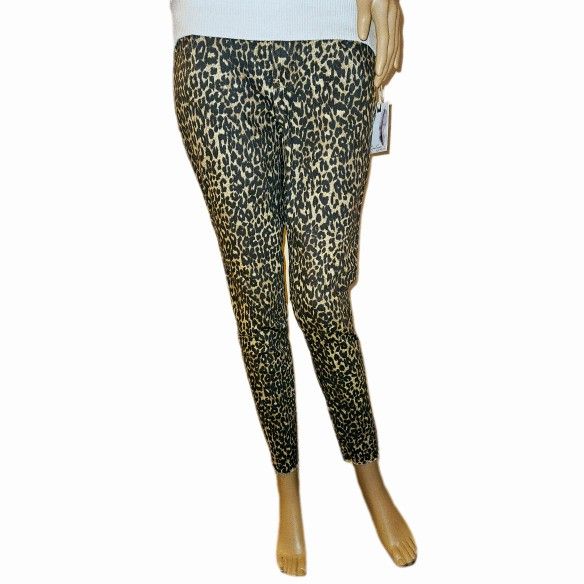 JESSICA SIMPSON Maternity Leopard Print Pants Jeans S