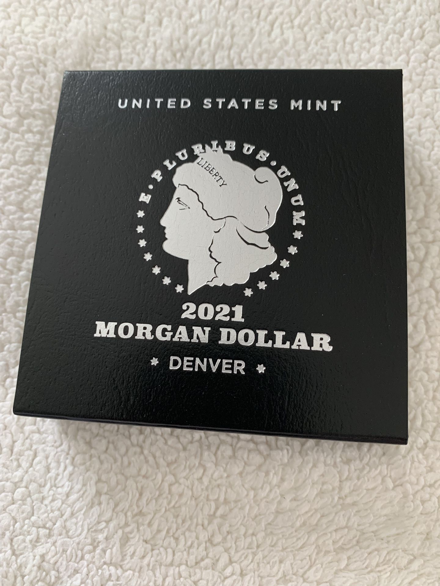 2021 Morgan Silver Dollar Denver w/ COA BU